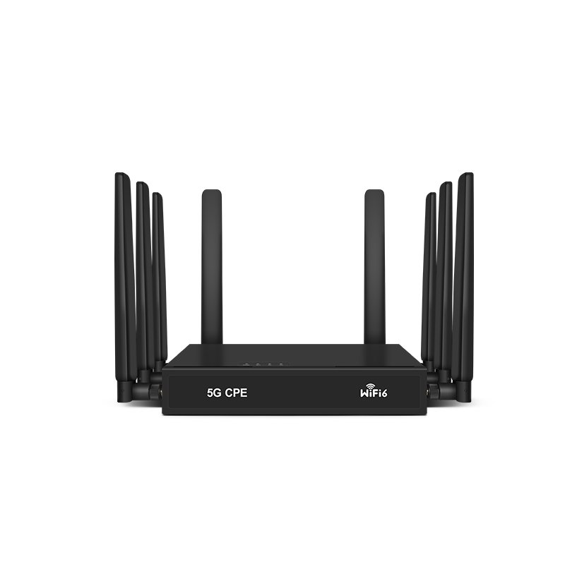LINBLE 1800M WiFi6 5G CPE Wireless Router with Dual Line Backup Integrated IPV6 3G/4G/5G 2.4G WPA Home Firewall 1000mbps